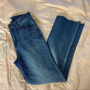 Harper High Rise Crop Flare Jeans